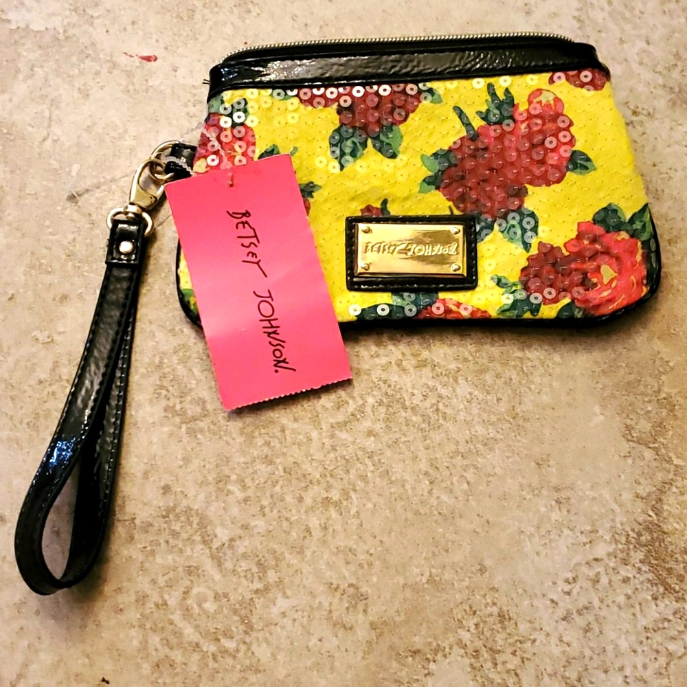 Betsy Johnson wristlet Twinkle Toes